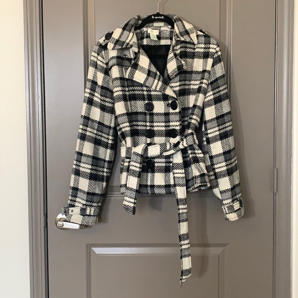 Plaid Coat